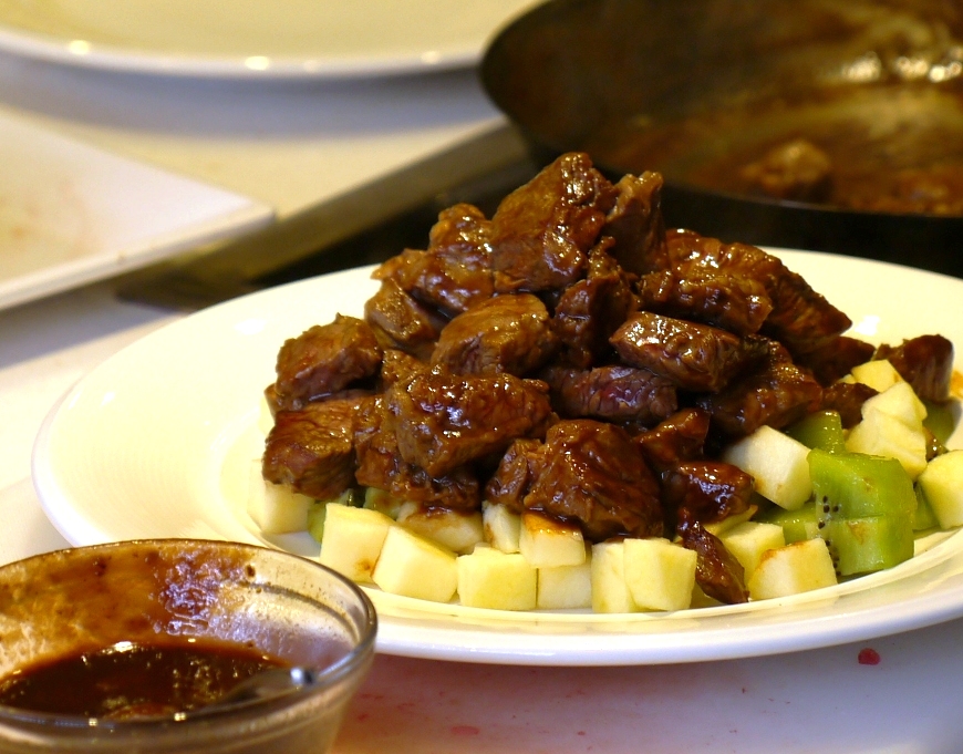 中式果香紐西蘭沙朗牛排